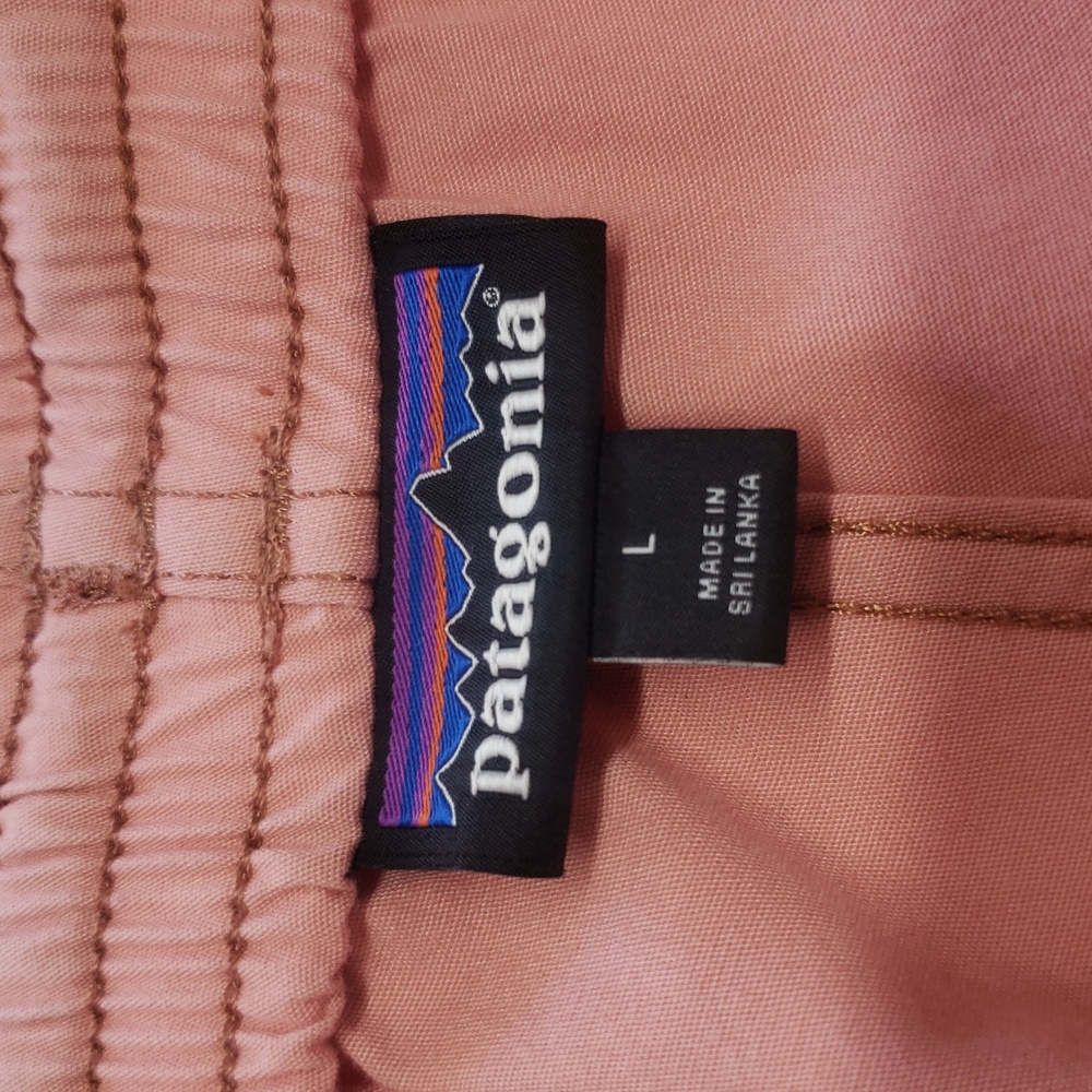Patagonia Pink Athletic Shorts Lightweight Elastic Waist - Picture 5 of 12